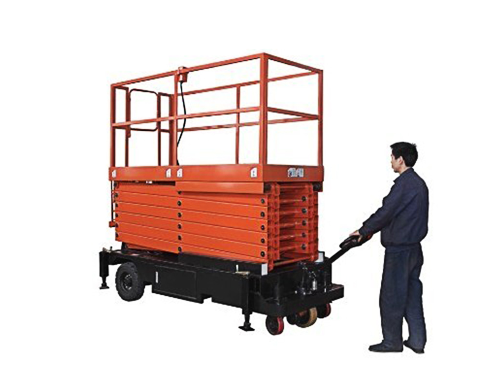 SJY manual scissor aerial platform